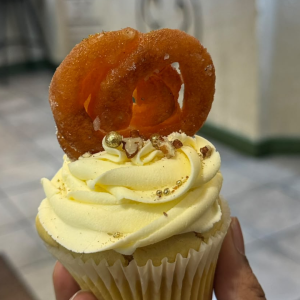 Jalebi Cupcake